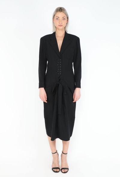 Alaïa COLLECTOR F/W 1988 Corset Tailored Dress - 1