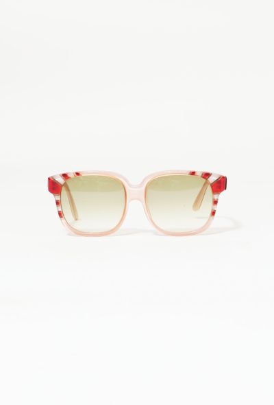                                        Emmanuelle Khanh Striped Sunglasses-1