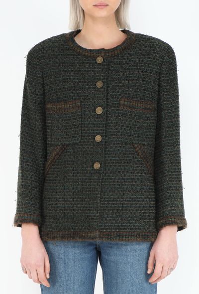 Chanel Campaign F/W 1998 Tweed Braided Jacket - 1
