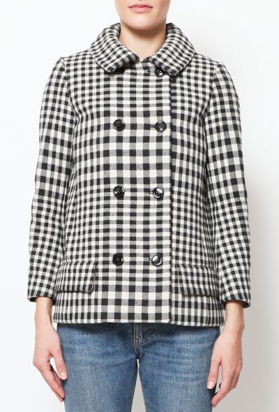                                         Pre-Fall 2012 Gingham Jacket-1