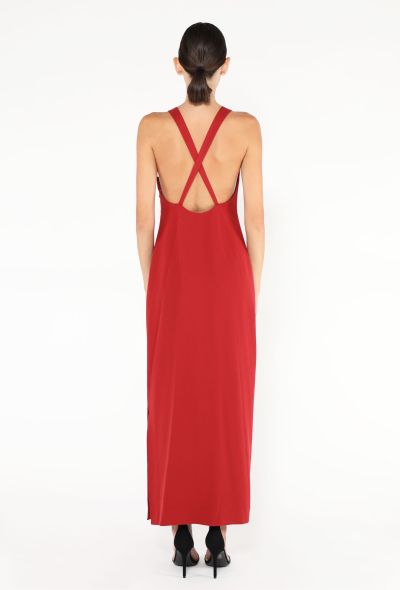 Calvin Klein Open-Back Silk Maxi Dress, 1997 - 2