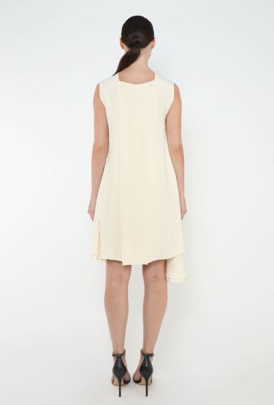Céline Asymmetrical Silk Wrap Dress - 2 Céline Asymmetrical Silk Wrap Dress - 2