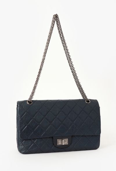 Chanel Blue 2.55 Jumbo Flap Bag - 2