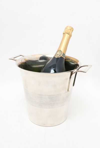                                         French Silver Champagne Bucket-1
