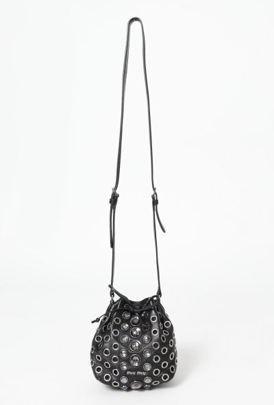 Miu Miu Eyelet Mini Bucket Bag - 1