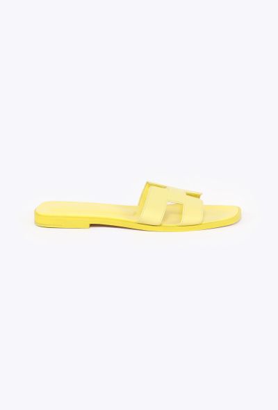 Hermès Classic Epsom Oran Sandals - 1