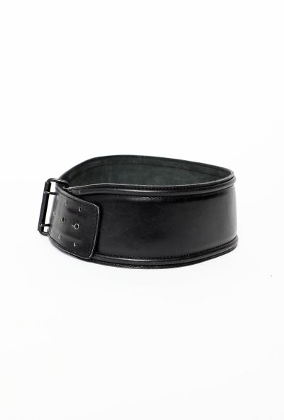                             Vintage Leather Corset Belt - 2