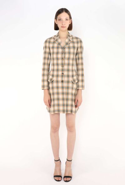 Alaïa Rare Early '90s Tartan Tunic - 2 Alaïa Rare Early '90s Tartan Tunic - 2