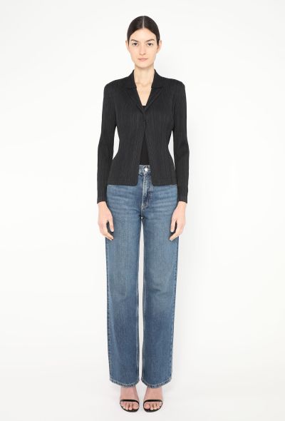 Issey Miyake Pleats Please Layered Collar Cardigan - 2