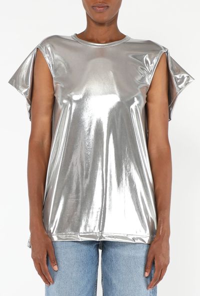 Junya Watanabe 2023 Metallic Winged Top - 2