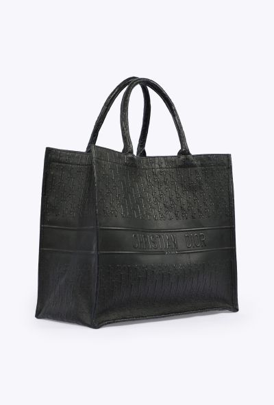 Dior Oblique Jacquard Leather Large Book Tote - 2