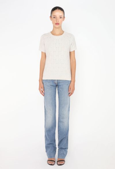 Hermès Cashmere Cableknit Top - 2 Hermès Cashmere Cableknit Top - 2