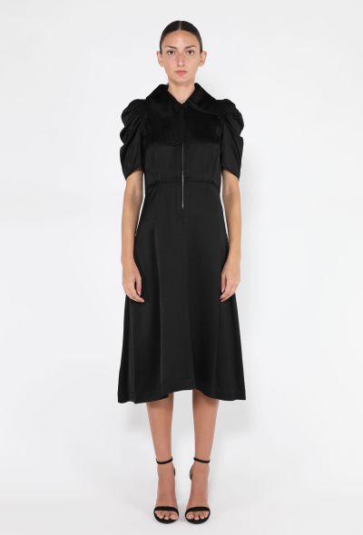 Céline Puff Sleeve Zip Dress, 2017 - 2
