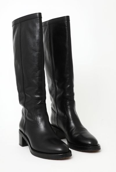                             2019 Leather Riding Boots - 2