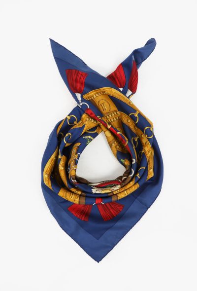 Hermès 'Aux Champs' Silk 90cm Carré, 1990 - 1
