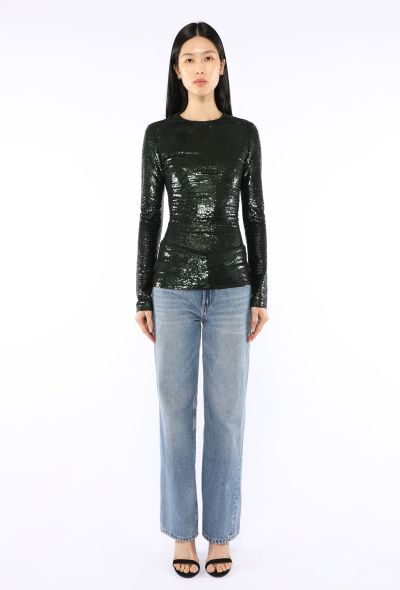 Tom Ford Sequin Embellished Top, 2022 - 2