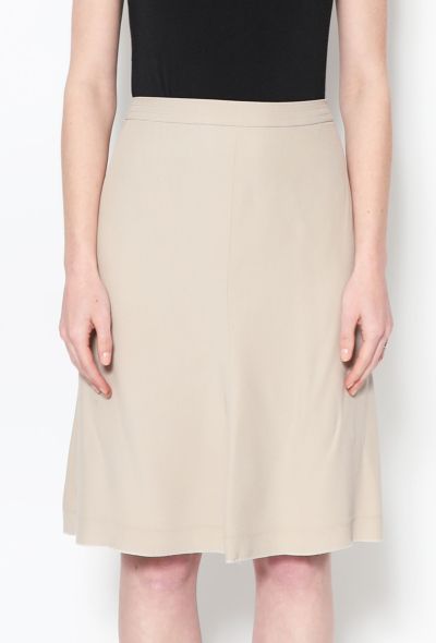 Chanel Classic Silk Skirt - 2