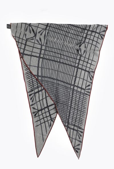 Hermès Cashmere Large Losange Scarf - 2