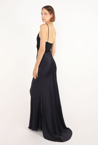 Lanvin Charmeuse Bias-Cut Skirt - 2