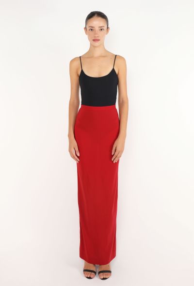 Dolce & Gabbana Column Maxi Skirt, 1990s - 2