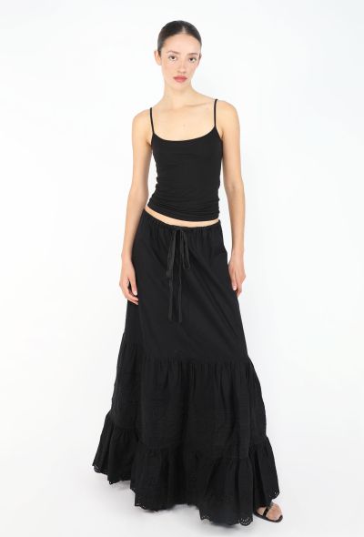 Miu Miu Vintage Broderie Maxi Skirt - 1