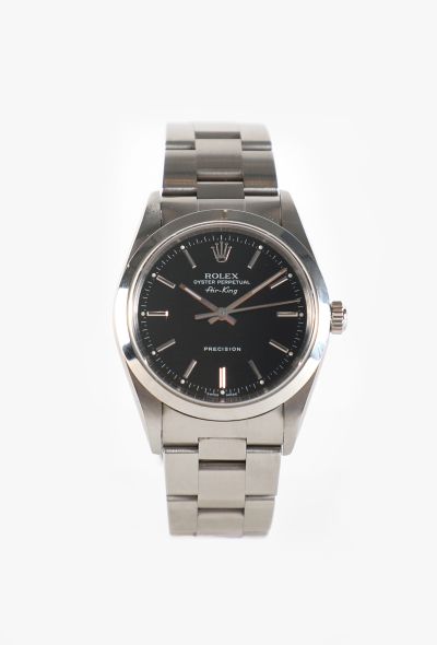 Rolex Air-King Black Dial & Stainless Steel Watch - 1
