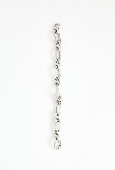 Men's Vintage 1950s Silver Torsade Bracelet - 2
