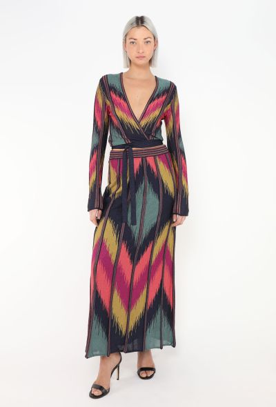 Missoni Iridescent Ikat Skirt Ensemble - 2