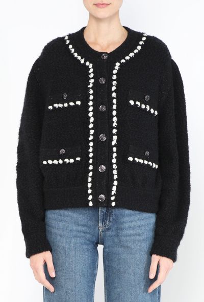 Chanel 2022 Iridescent Bouclé Cashmere Cardigan - 1 Chanel 2022 Iridescent Bouclé Cashmere Cardigan - 1