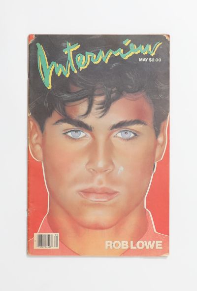                                         Rob Lowe, May 1984 Issue-1