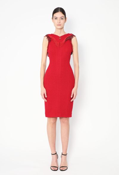 Chanel Pre-Fall 2014 Paris-Dallas Tweed Fringe Dress - 1 Chanel Pre-Fall 2014 Paris-Dallas Tweed Fringe Dress - 1
