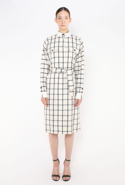 Gucci Vintage Belted Plaid Dress - 1 Gucci Vintage Belted Plaid Dress - 1