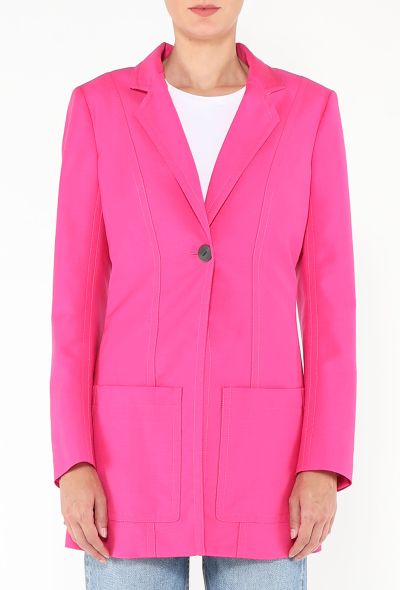 Loewe 2019 Printed-Back Blazer - 2 Loewe 2019 Printed-Back Blazer - 2