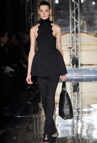 Miu Miu F/W 2010 Scalloped Mini Dress - 2