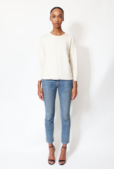                                         Classic Cashmere Ribbed Sweater -2