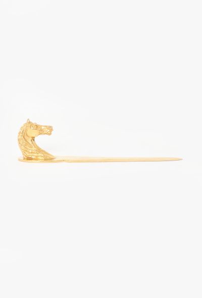 Hermès Rare 1960s Equestrian Letter Opener - 2 Hermès Rare 1960s Equestrian Letter Opener - 2