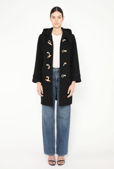 Saint Laurent 2015 Hooded Duffle Coat - 1 Saint Laurent 2015 Hooded Duffle Coat - 1