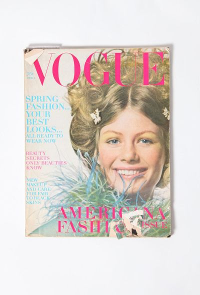                                         Vogue US February 1970-1