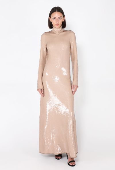 Bottega Veneta Sequin Backless Gown, F/W 2020 - 1