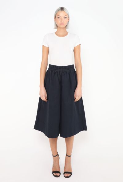 Céline Flared Poplin Culottes - 1 Céline Flared Poplin Culottes - 1