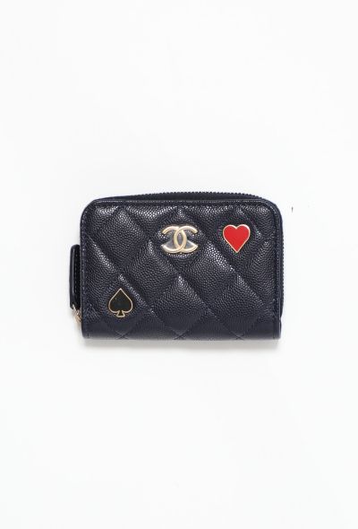 Chanel Caviar Quilted Coin Purse - 1
