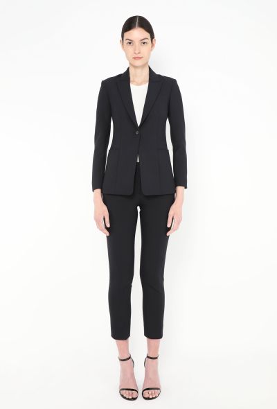 The Row Classic Tailored Crêpe Suit - 1