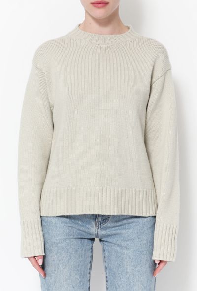                             2021 Cashmere Knit Sweater - 1