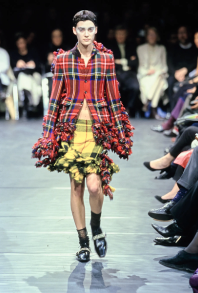 Comme des Garçons F/W 2000 Embroidered Ruffled Blazer - 2 Comme des Garçons F/W 2000 Embroidered Ruffled Blazer - 2