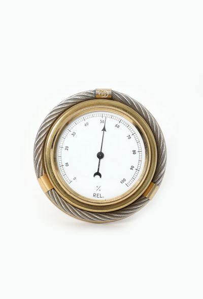 Gucci Vintage Brass Barometer - 1 Gucci Vintage Brass Barometer - 1
