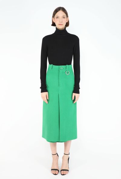 Balenciaga F/W 2018 Chevron Pencil Skirt - 1