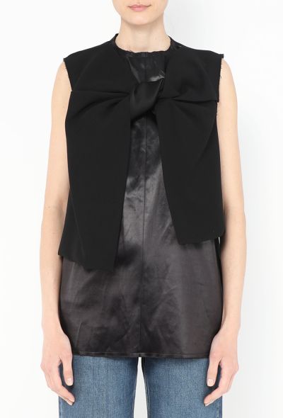 Céline S/S 2013 Twisted Crêpe Tunic - 1 Céline S/S 2013 Twisted Crêpe Tunic - 1