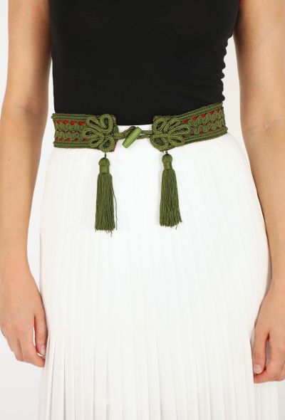 Saint Laurent Passementerie Tassel Belt, attributed to '60s YSL - 1