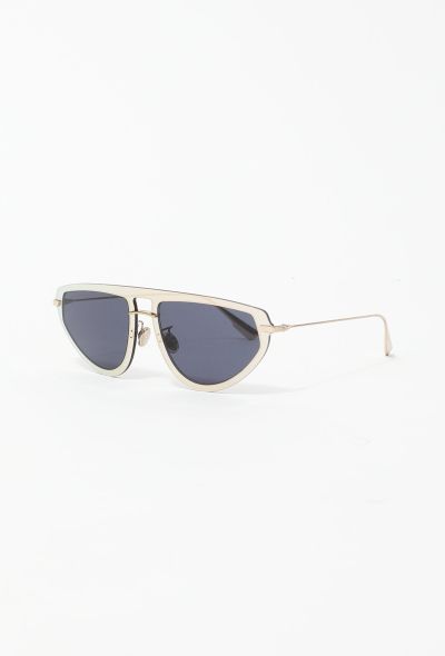                             Contrast Metallic Rim Sunglasses - 2