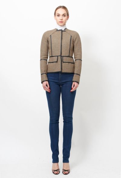Balenciaga 2008 Houndstooth Print Jacket - 2